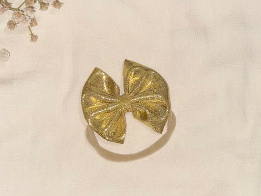 Golden Hour 3” Bow - Nylon 3-12m