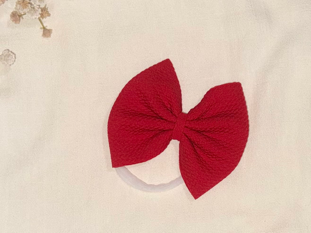 Southern Sweetheart 4” Bow - Nylon 0-3m